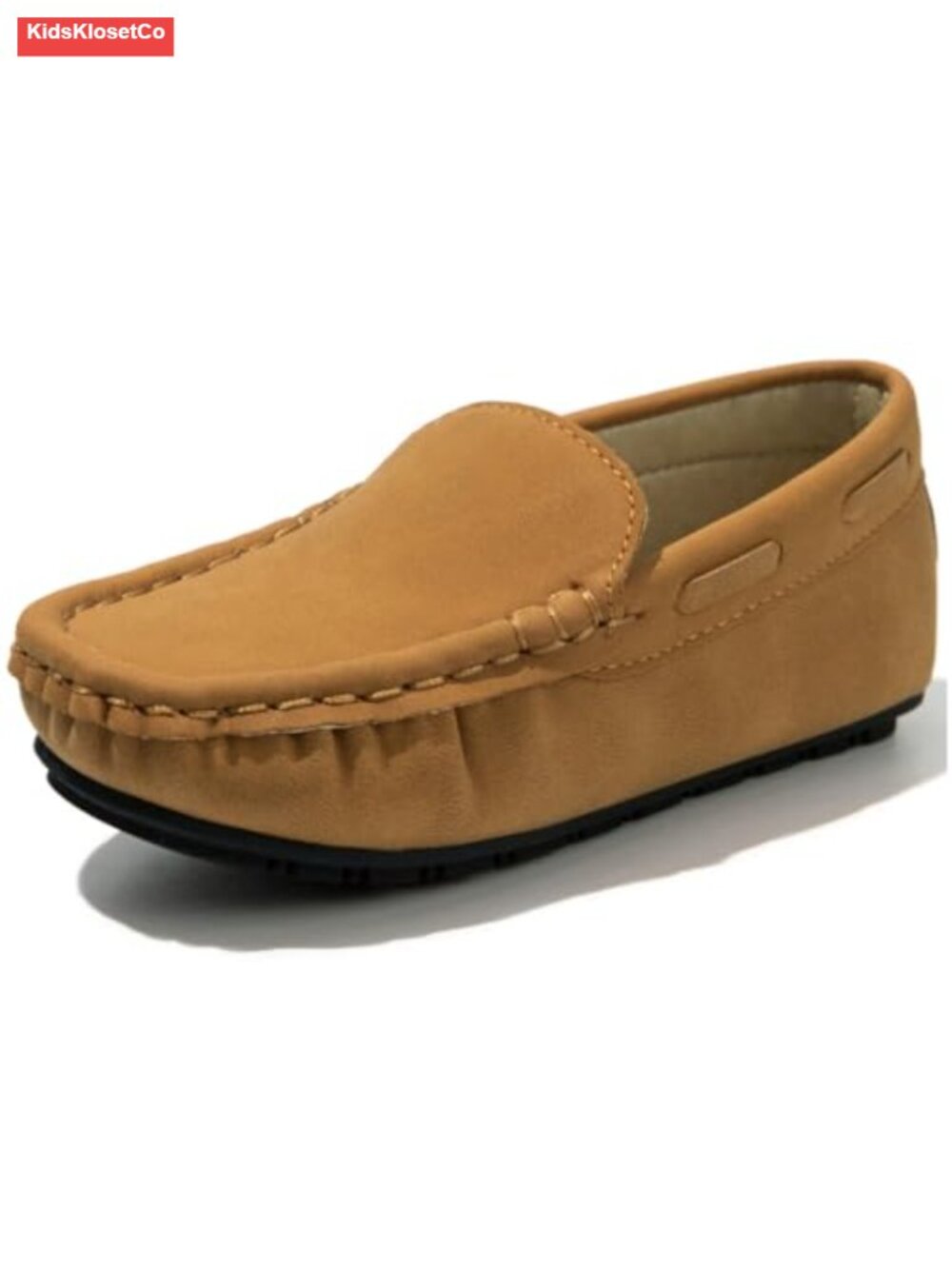 Boys Slip-On Loafers Soft Faux Leather Toddler Casual Mocc